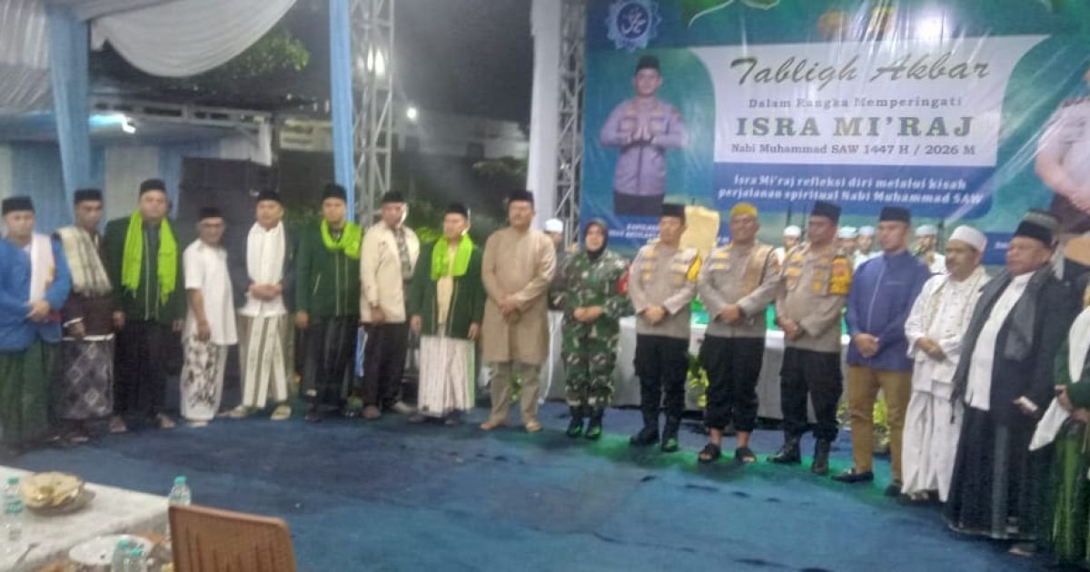 Polsek Tamansari Gelar Tabligh Akbar, Dorong Sinergi Warga Jaga Keamanan