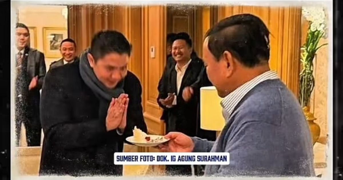 Ulang tahun Seskab Teddy/Instagram Agung Surachman