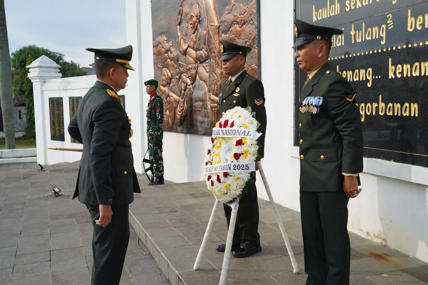 HUT ke-80 TNI, Danrem 061/SK Ingatkan Prajurit pada Semangat Juang Pahlawan