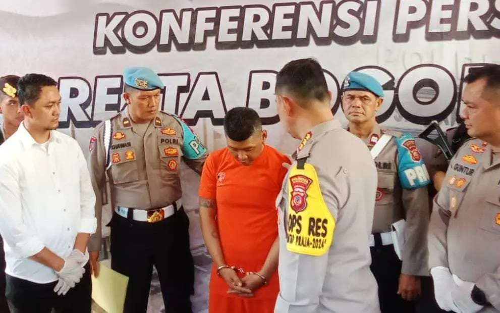 Jupri Preman Pasar Merdeka Ditangkap Polisi, Kapolresta Bogor Kota: Positif Pakai Sabu