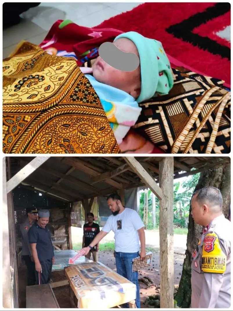 Polsek Gunung Putri Tindak Lanjutti Terkait Temuan Bayi