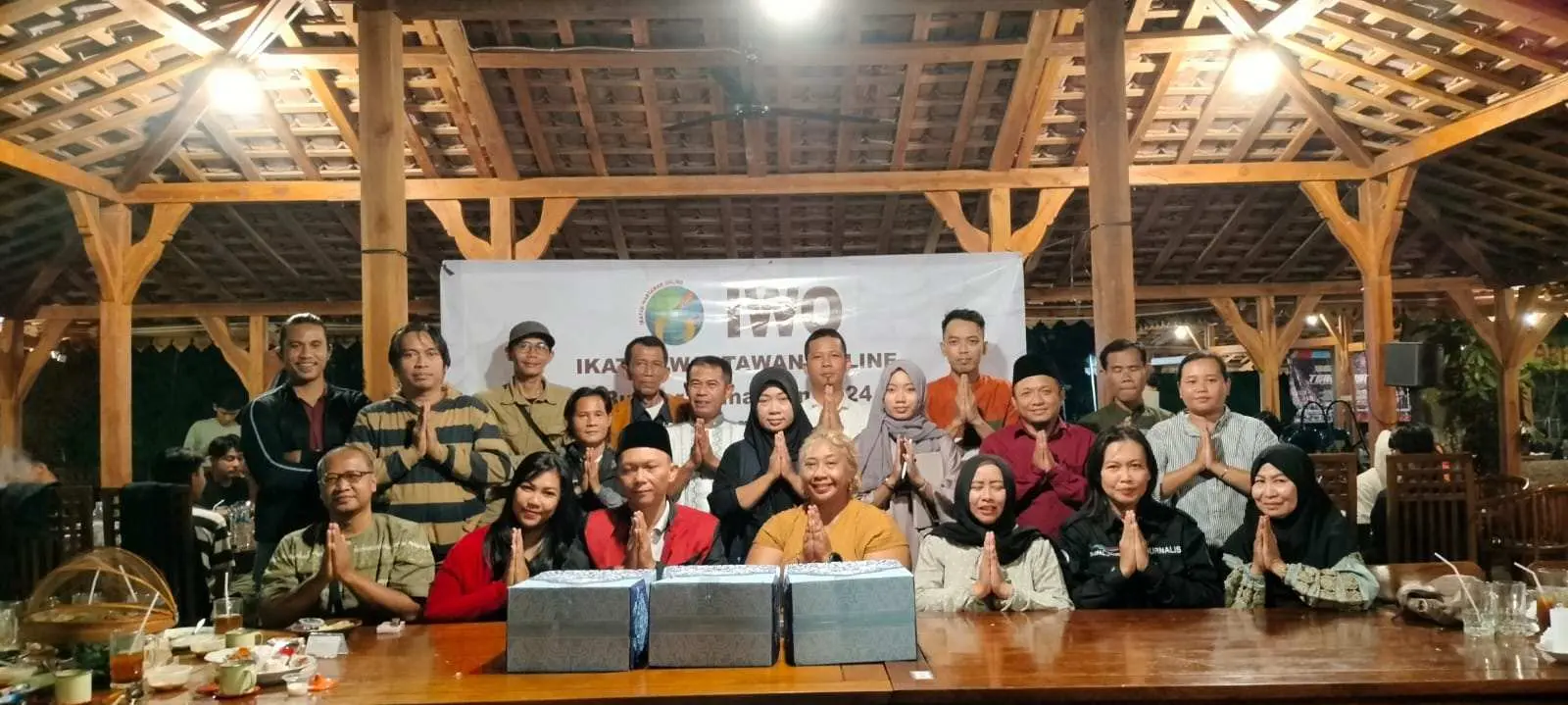 Ikatan Wartawan Online Bogor Raya Gelar Bukber di Sentul, Brodin : Indahnya Kebersaman