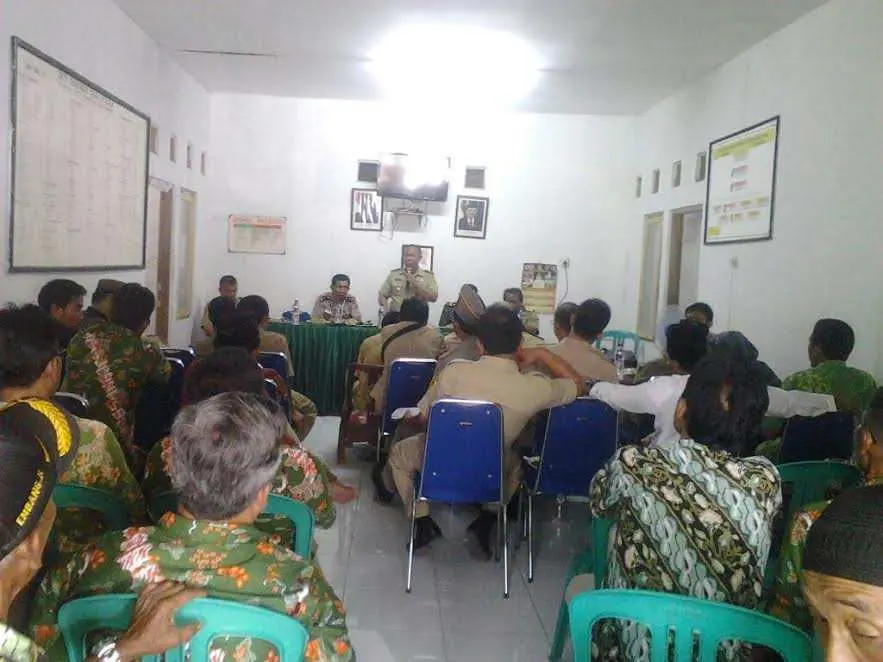 Cicadas Adakan Rapat Minggon Tingkat Kecamatan