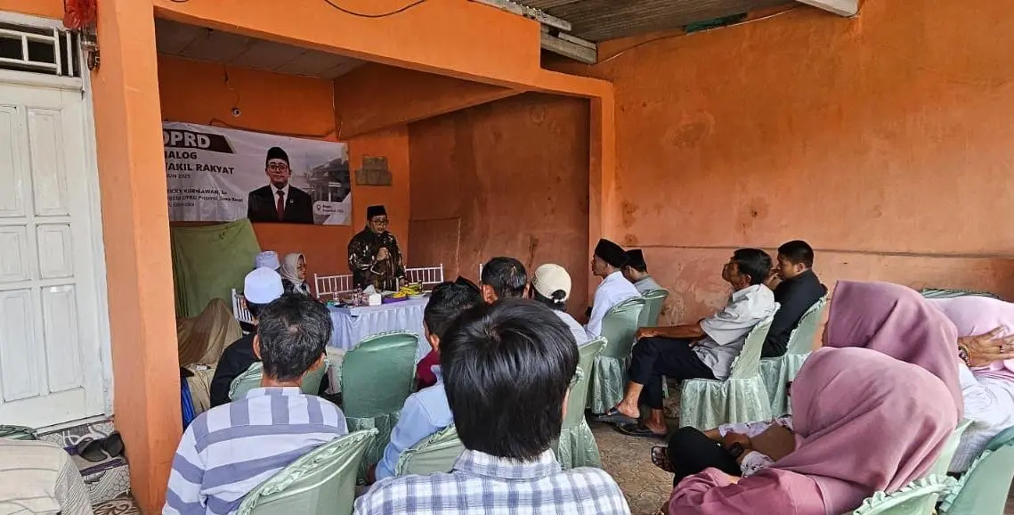Dialog Rakyat di Cinangneng, Ricky Kurniawan Serap Berbagai Aspirasi Warga