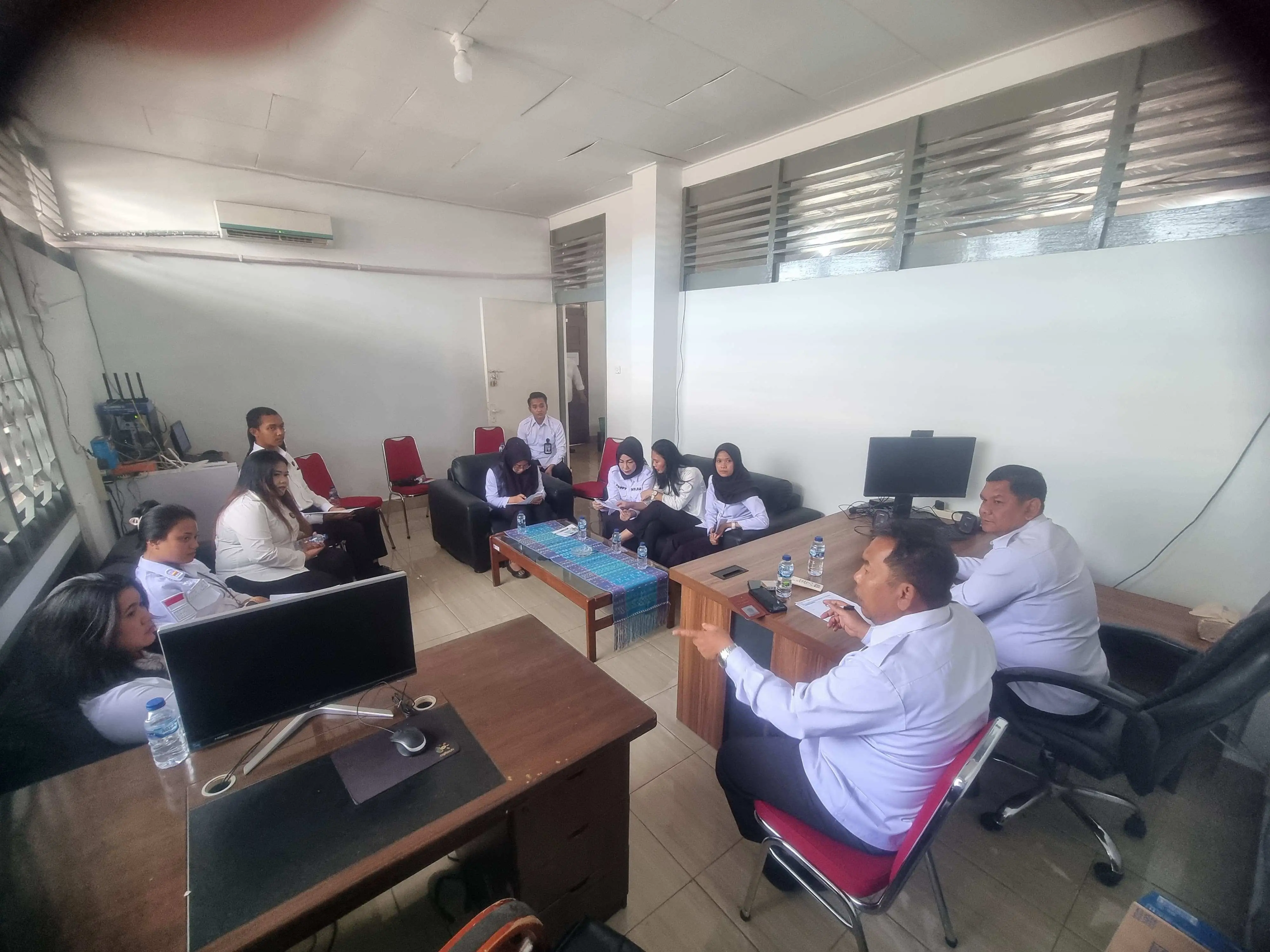 Kanwil Ditjenpas Sumut Gelar Rapat Internal Bidang Pelayanan dan Pembinaan Bahas Terkait Perubahan Sistem Kerja