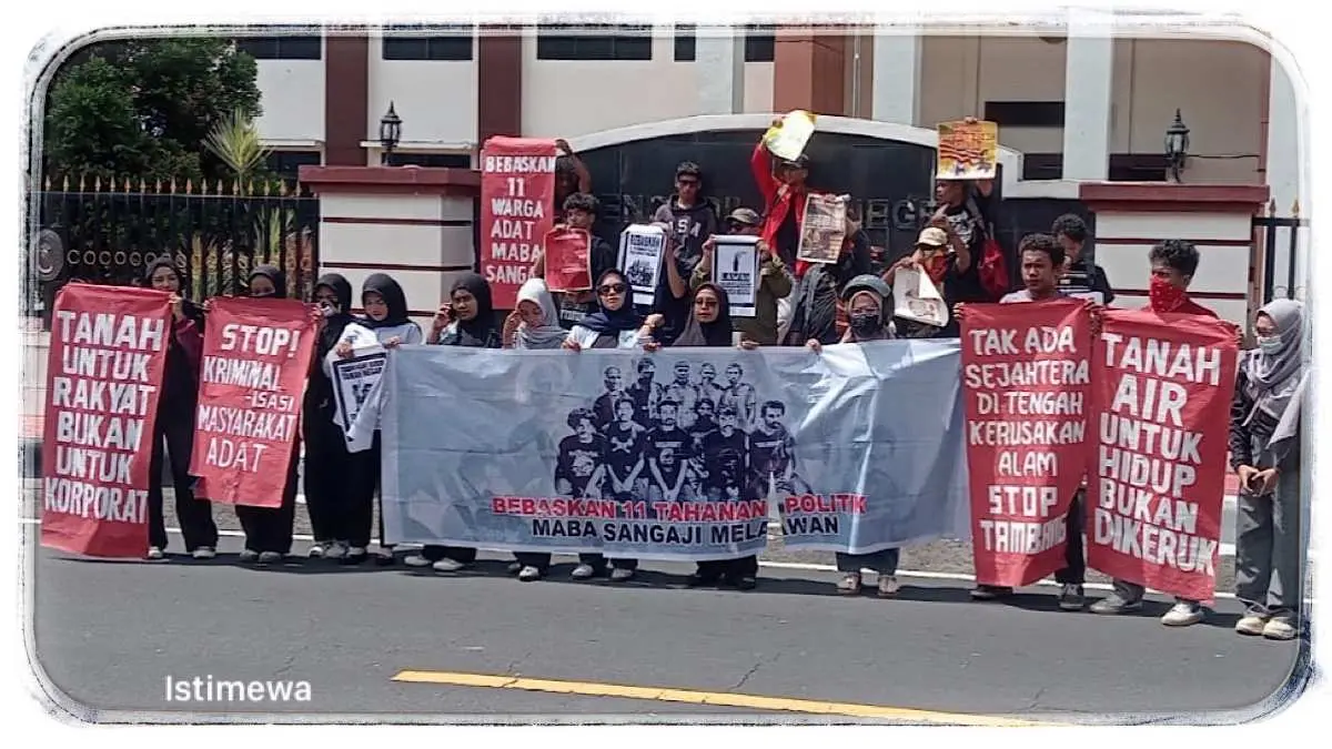 Polemik Maba Sangaji Halmahera Timur: 11 Warga Adat Ditangkap karena Lawan Korporasi Nikel