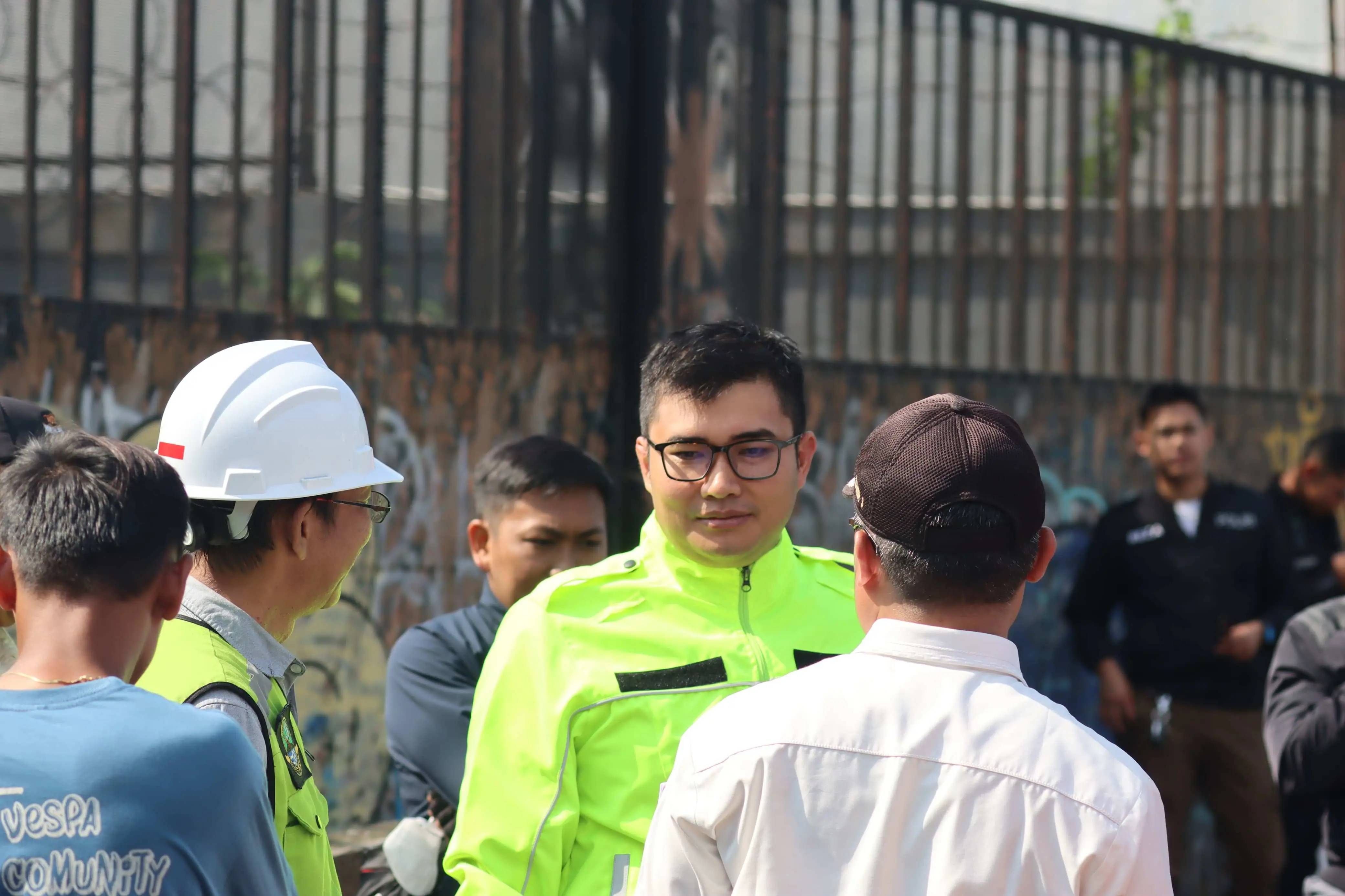 Ketua DPRD Bogor Sastra Winara, Tinjau Proyek Gorong-Gorong Cileungsi