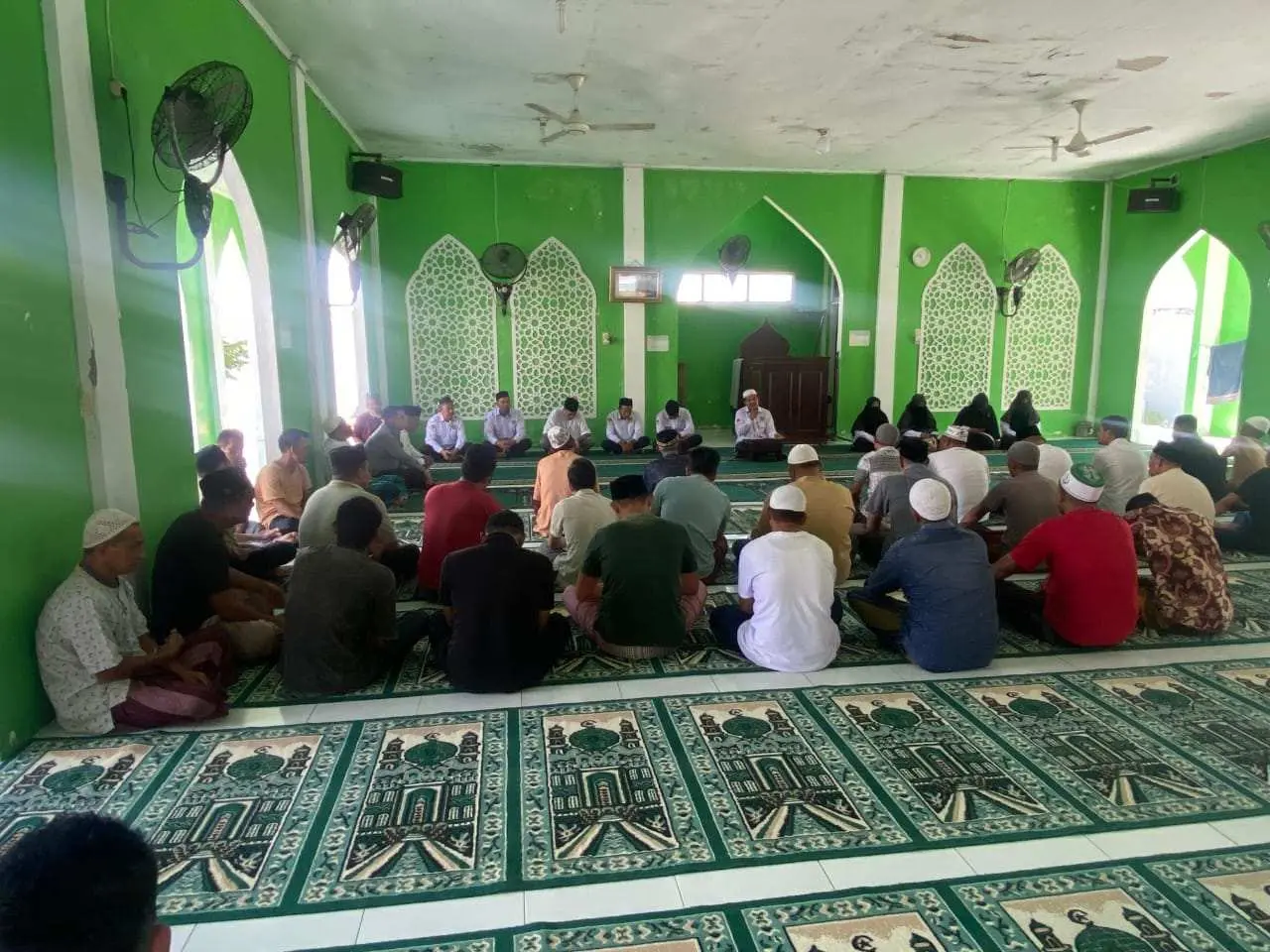 Upaya Pemenuhan Hak Keagamaan WBP,Lapas Kelas' II A Banda Aceh Gelar pengajian Secara Rutin