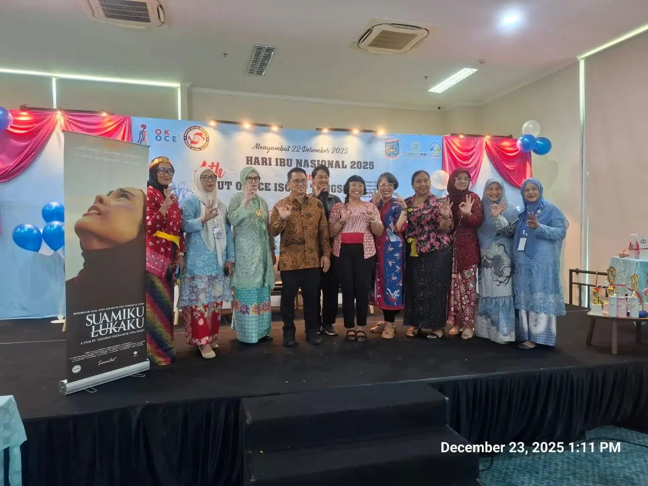Preview Film Suamiku, Lukaku Jadi Pemantik Diskusi Ajakan Stop Normalisasi KDRT di Perayaan HUT OKEOCE Isoma
