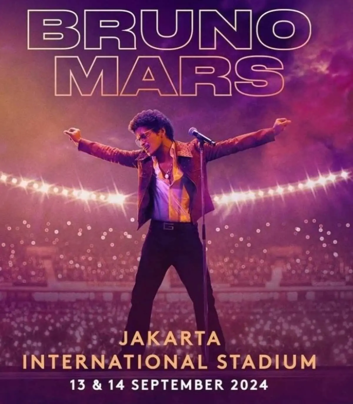 Bruno Mars Bikin Heboh Konser di Jakarta dengan Gimmick Kocak Berbahasa Indonesia